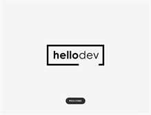 Tablet Screenshot of hellodev.us